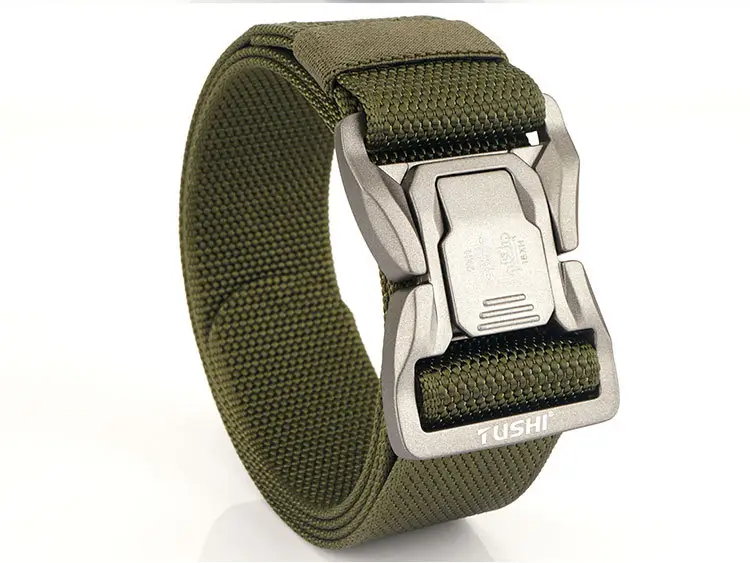 Tactical Aluminum Buckle Belt for Men β feature 21