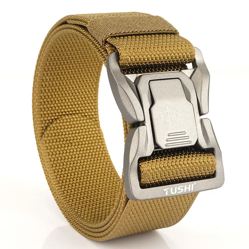 Tactical Aluminum Buckle Belt for Men - Image 6