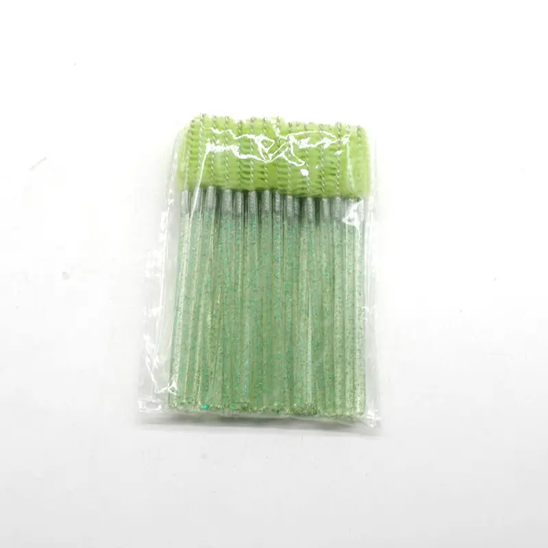 Crystal Color Eyelash Comb Brush 50 Pcs Portable Multi-Purpose - Image 4