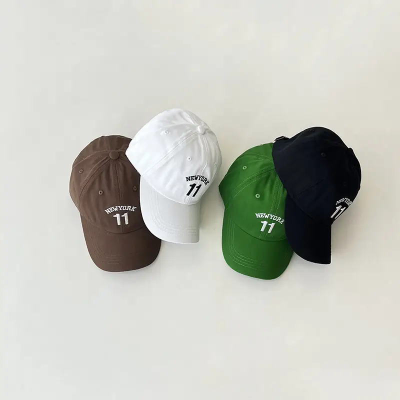 Kids Baseball Cap Green 17 for Boys - Image 4