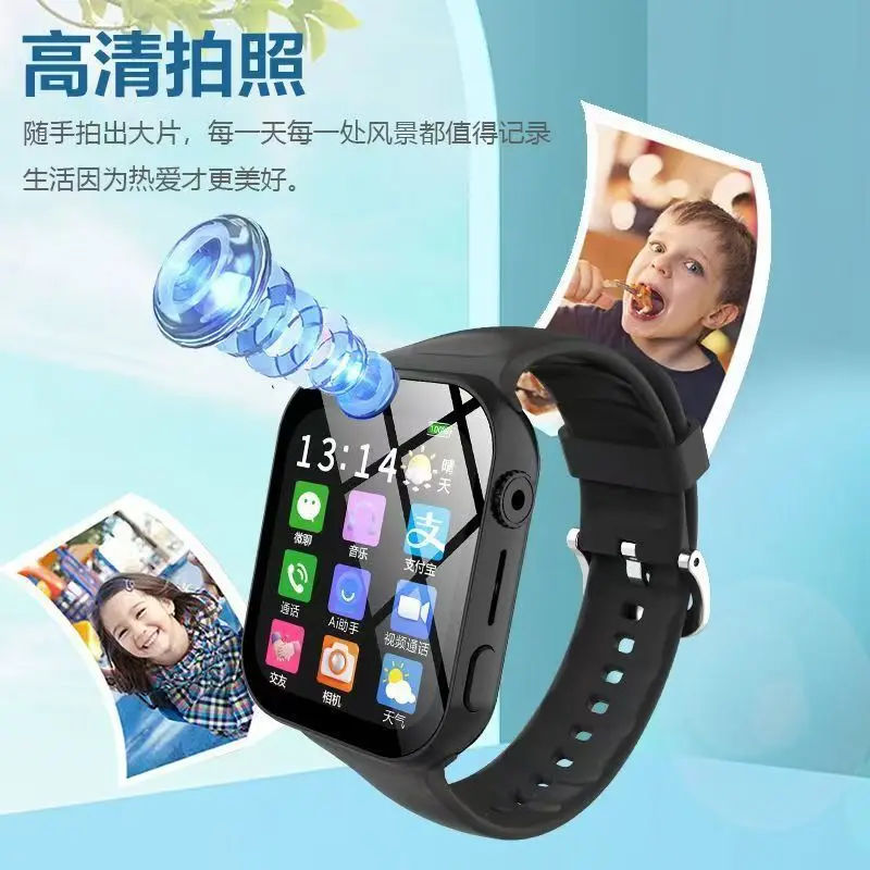 Full Network Smart Children's Phone Watch with Positioning, Wireless Video Calling, Multifunctional Payment, Android for Boys