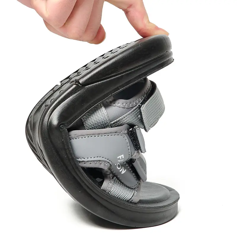 Men's Casual Beach Sandals Brown Black Dual Use