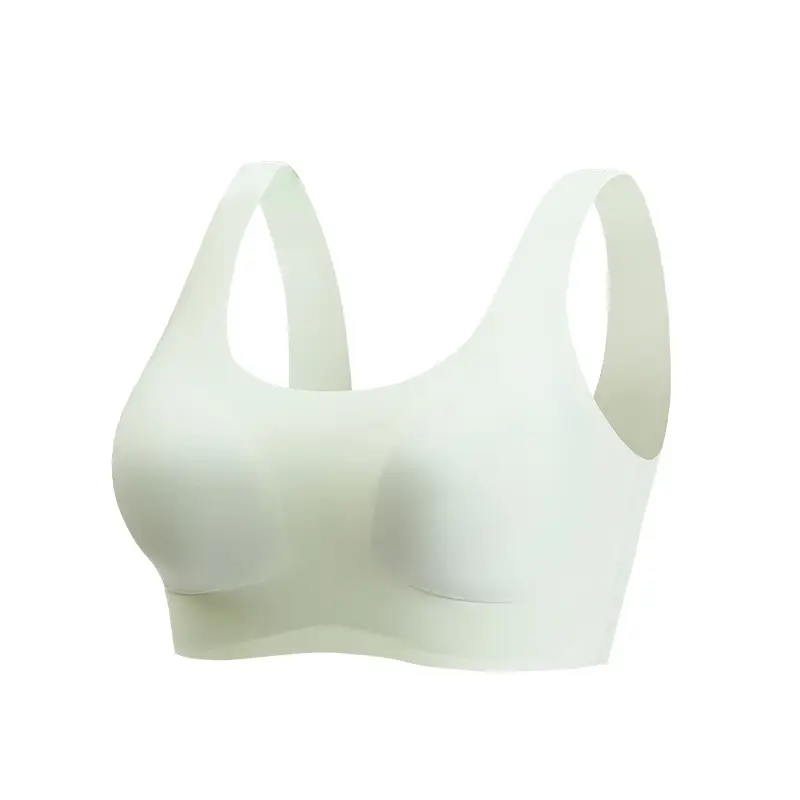 Large Bust Appears Smaller, Seamless Push-Up Bra for Women, Beautiful Back, Wireless Fixed Cup Sports Bra, Side Breast Collection, Wholesale