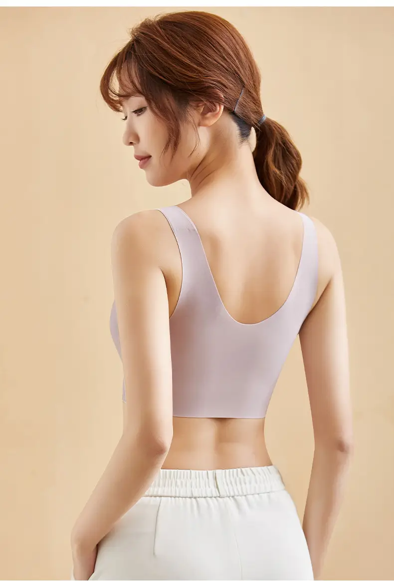 Large Bust Appears Smaller, Seamless Push-Up Bra for Women, Beautiful Back, Wireless Fixed Cup Sports Bra, Side Breast Collection, Wholesale — feature 20