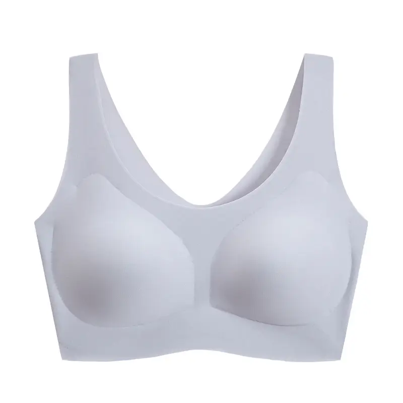 Large Bust Appears Smaller, Seamless Push-Up Bra for Women, Beautiful Back, Wireless Fixed Cup Sports Bra, Side Breast Collection, Wholesale