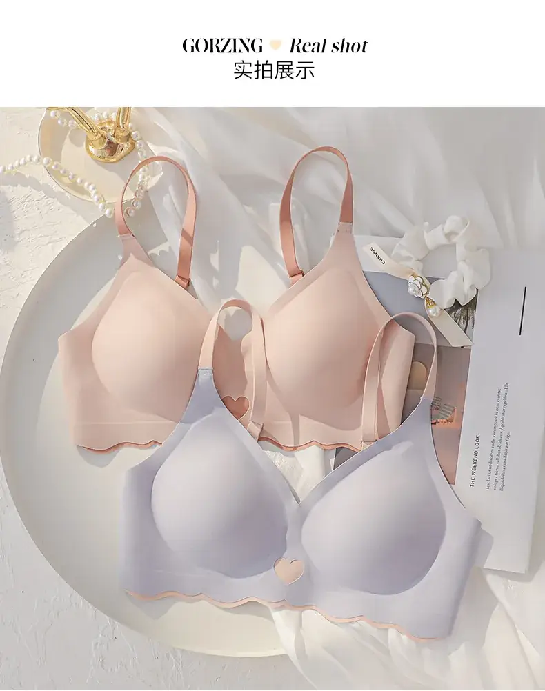 Wireless Bra with Lace Trim for Women — feature 14