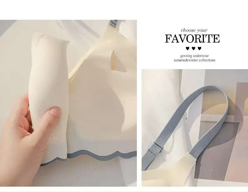 Wireless Bra with Lace Trim for Women — feature 17