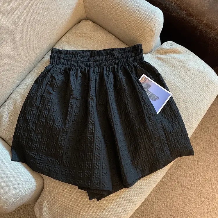 Wide Leg Pants Elastic Waist Slimming Loose Pants — feature 18