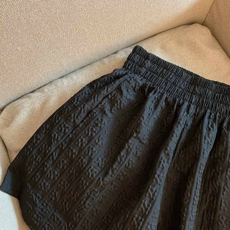 Wide Leg Pants Elastic Waist Slimming Loose Pants — feature 21