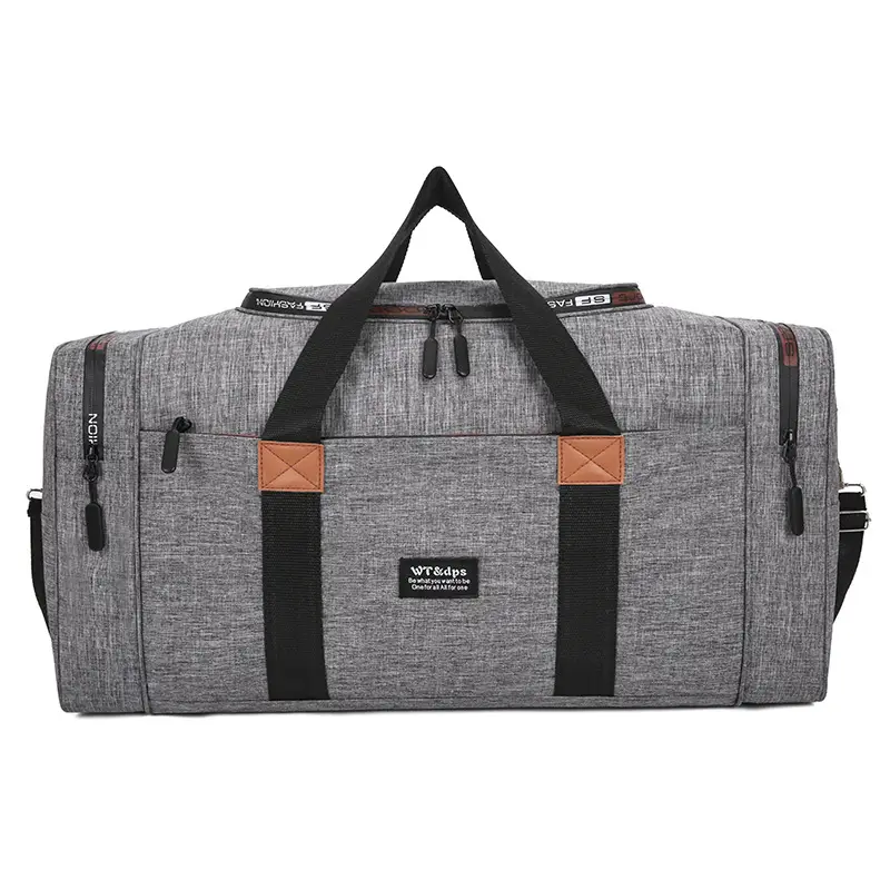 Men's Grey Sports Shoulder Bag 2025 Large Capacity - Image 2