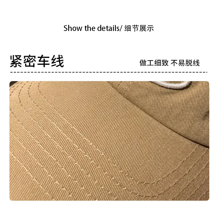 Women Black Embroidered Baseball Cap with Letter Design — feature 11