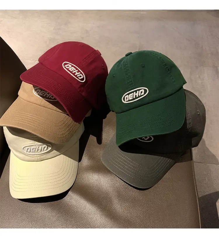 Women Black Embroidered Baseball Cap with Letter Design — feature 14