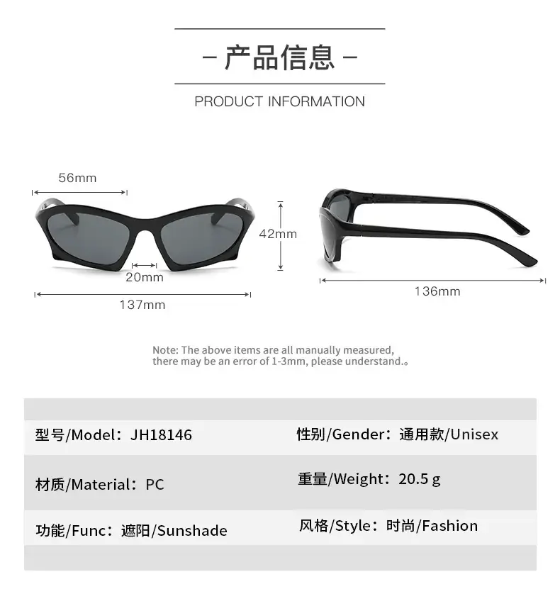 Steam Punk Sunglasses Orange Tinted Black - Image 11