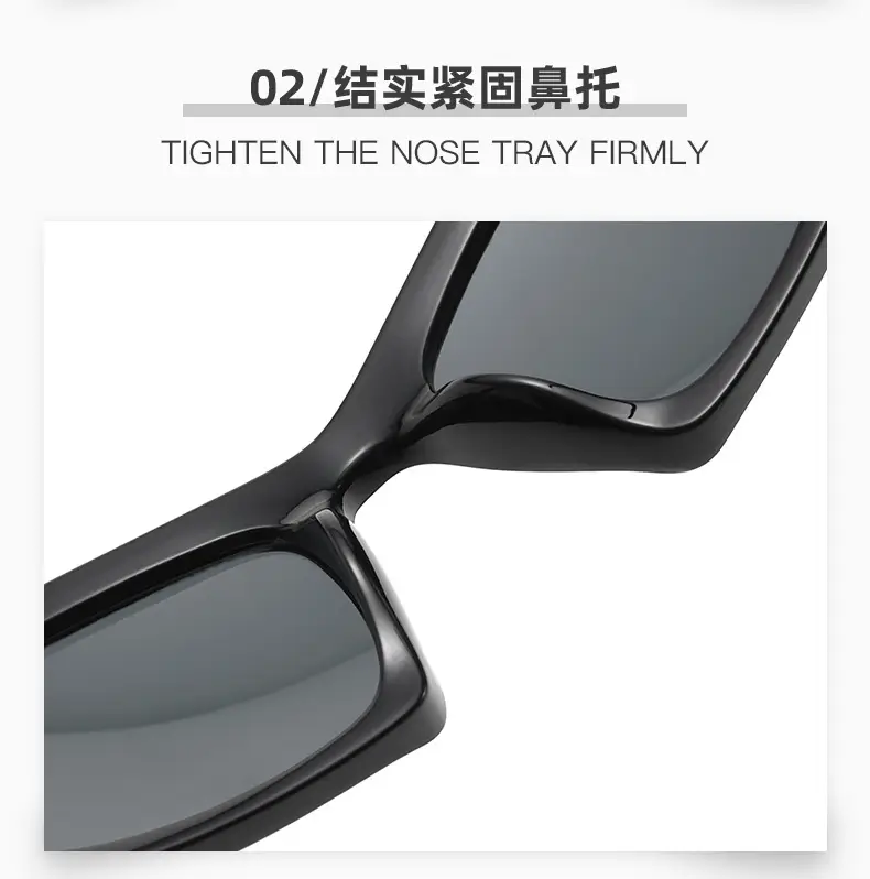 Steam Punk Sunglasses Orange Tinted Black — feature 18