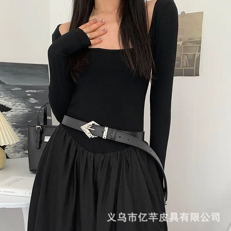Ladies Belt Hong Kong Style Joker Fashion Belt — feature 14