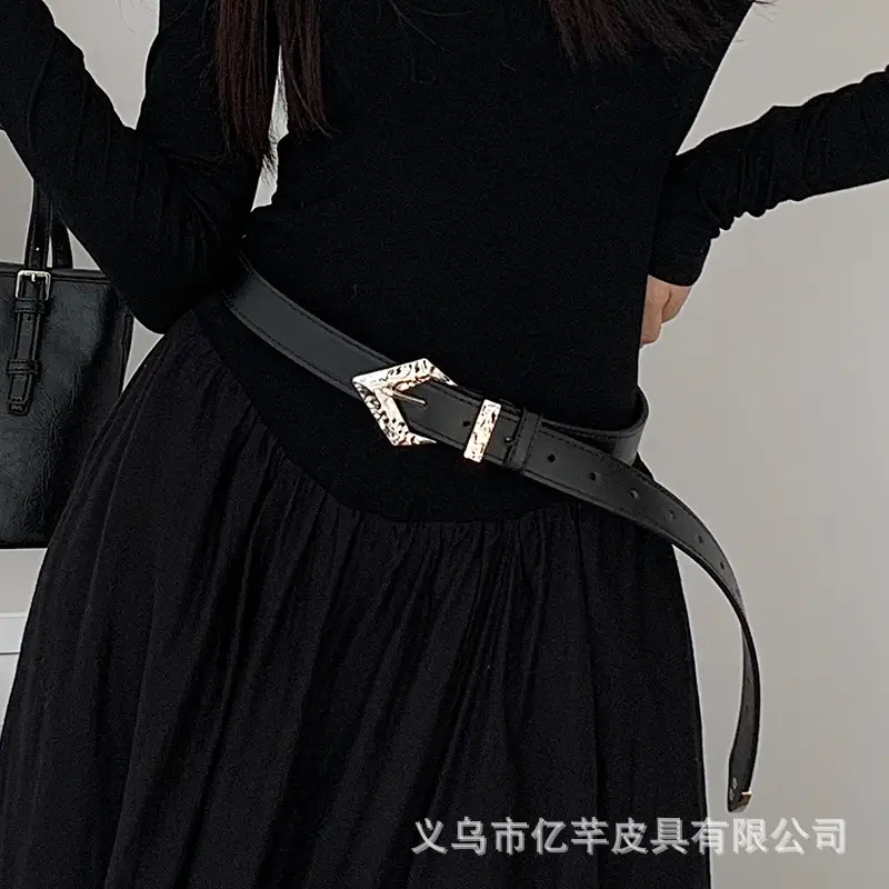 Ladies Belt Hong Kong Style Joker Fashion Belt — feature 17
