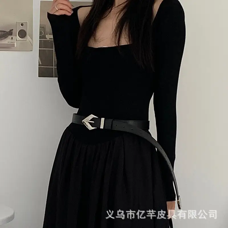 Ladies Belt Hong Kong Style Joker Fashion Belt — feature 18