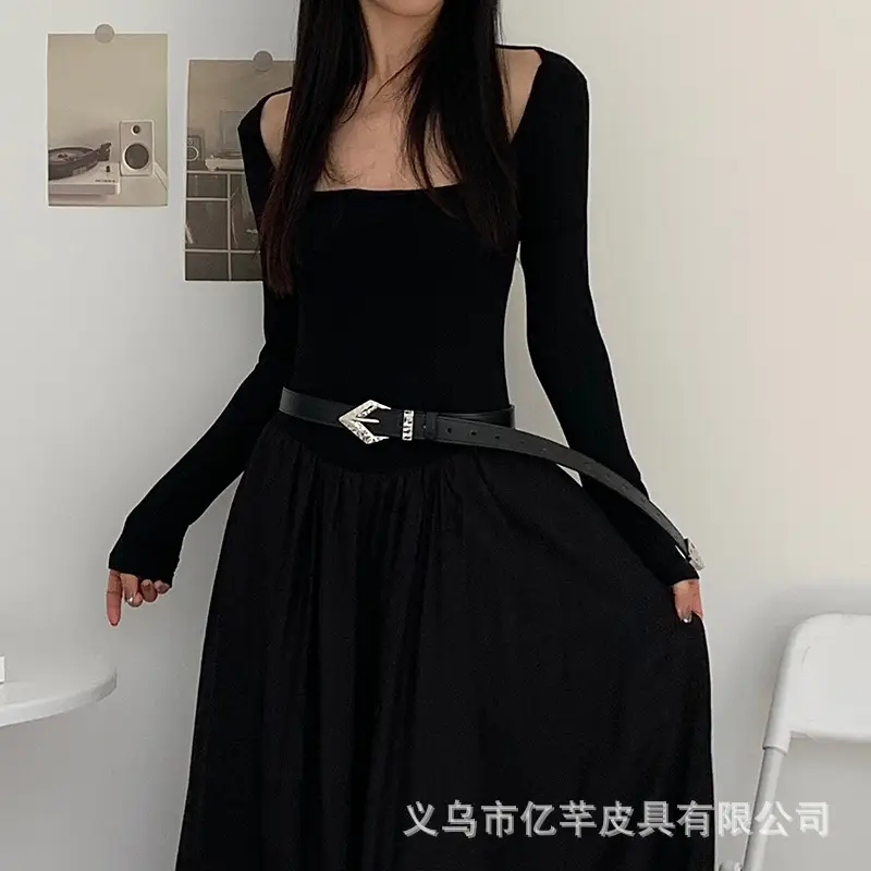 Ladies Belt Hong Kong Style Joker Fashion Belt — feature 19