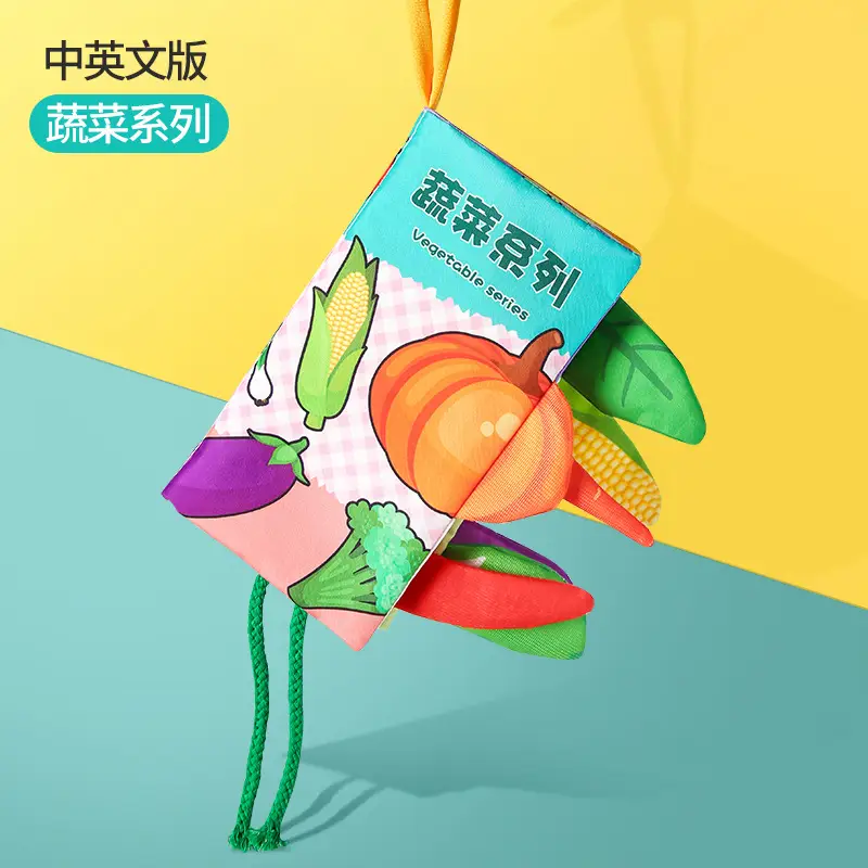 Baby Tail Cloth Book with Tear-Resistant Cover - Image 6