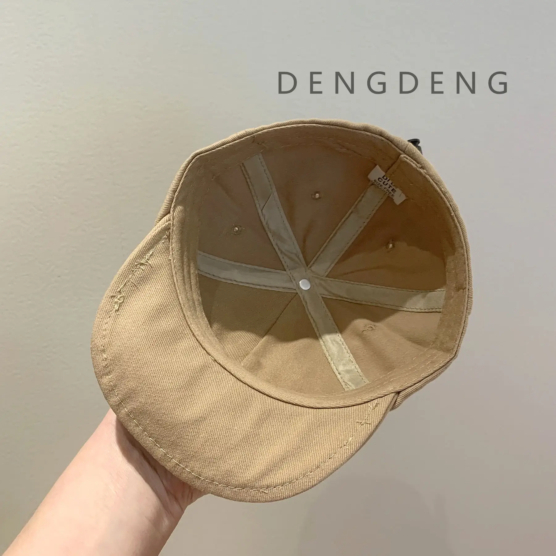 Baby Sunshade Cap Korean Style White Baseball Cap — feature 7