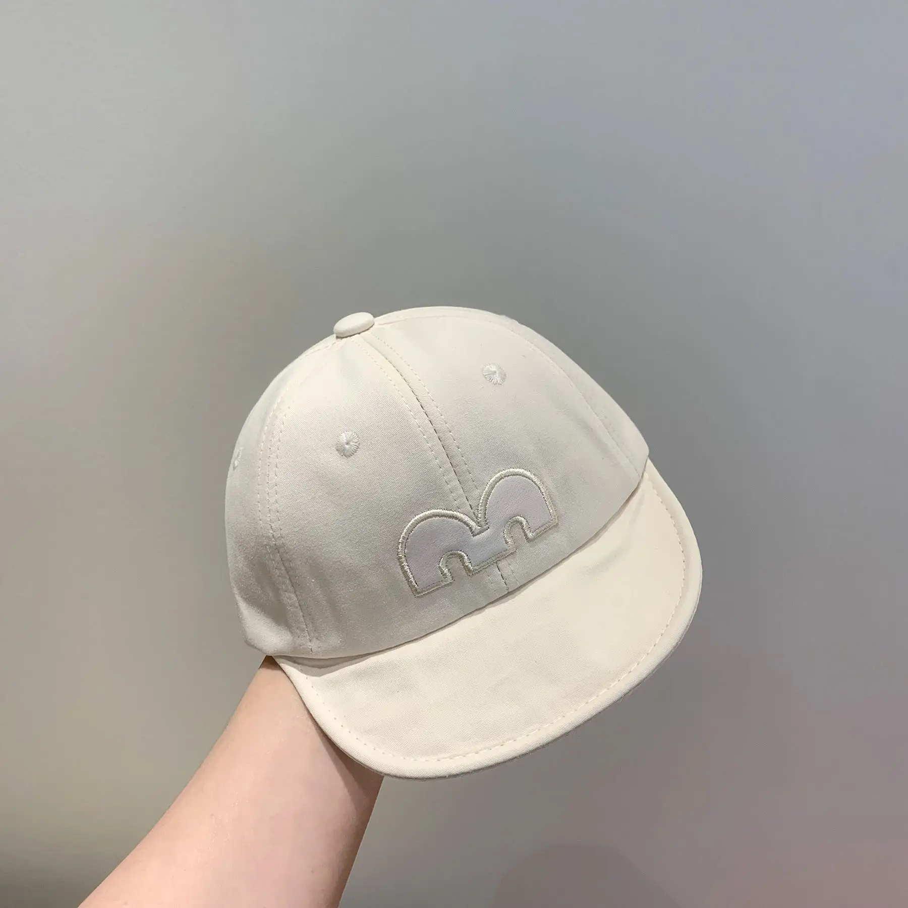 Baby Sunshade Cap Korean Style White Baseball Cap - Image 10