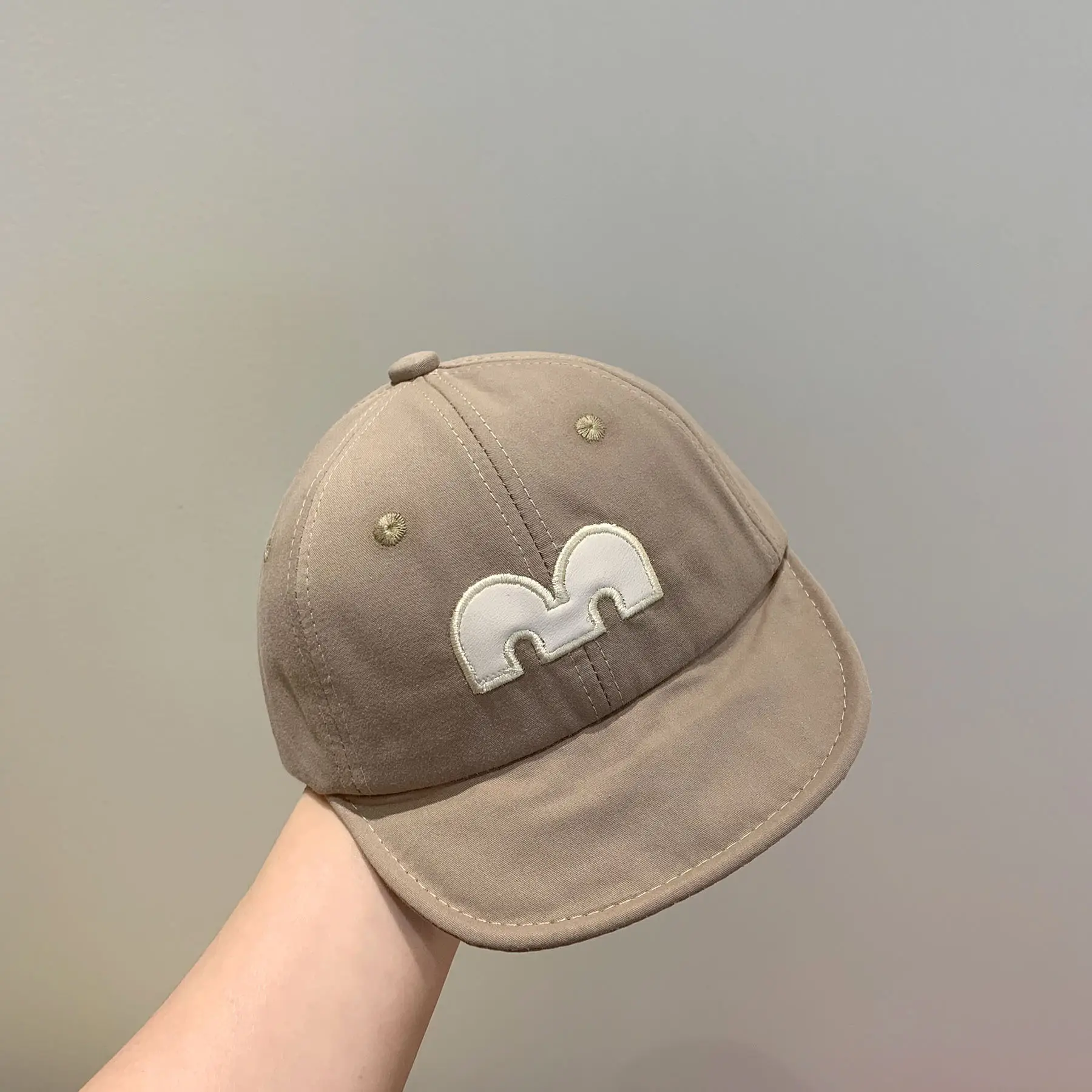 Baby Sunshade Cap Korean Style White Baseball Cap - Image 11