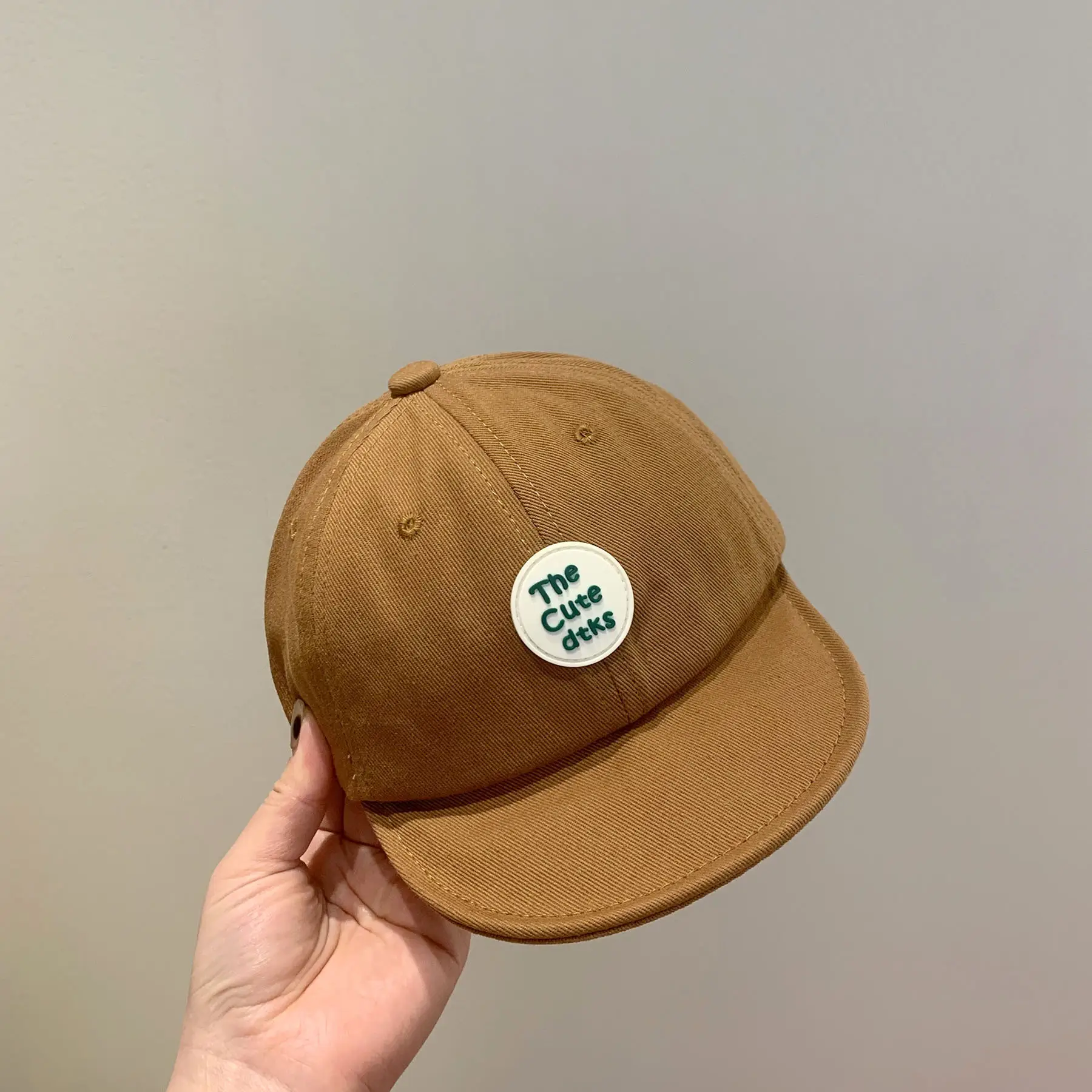 Baby Sunshade Cap Korean Style White Baseball Cap - Image 2