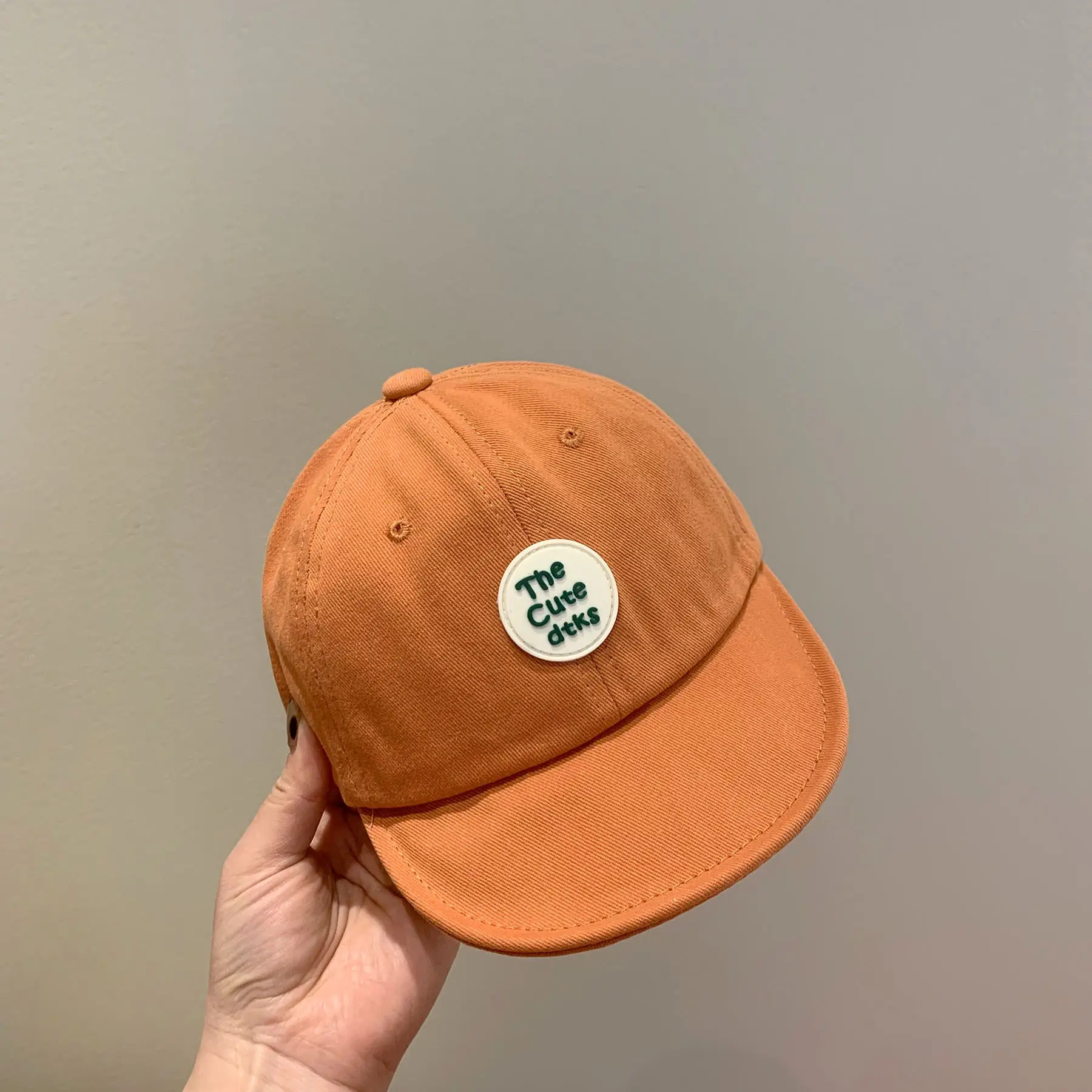 Baby Sunshade Cap Korean Style White Baseball Cap - Image 5