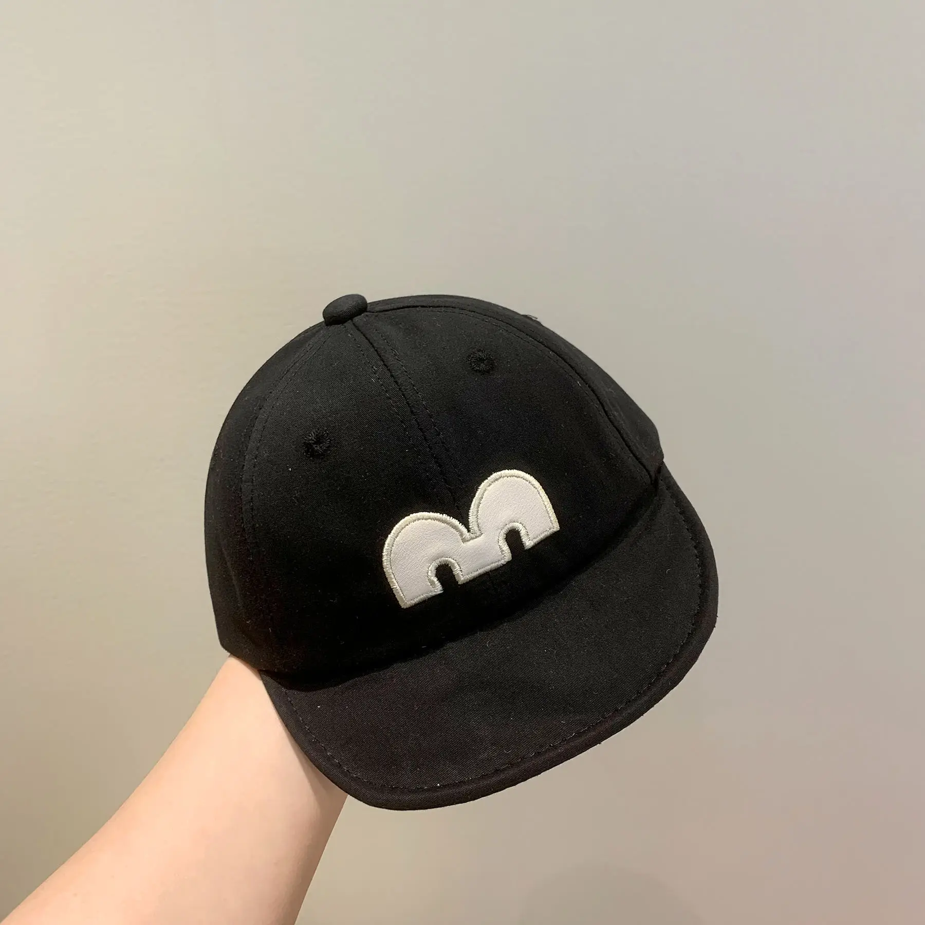 Baby Sunshade Cap Korean Style White Baseball Cap - Image 7