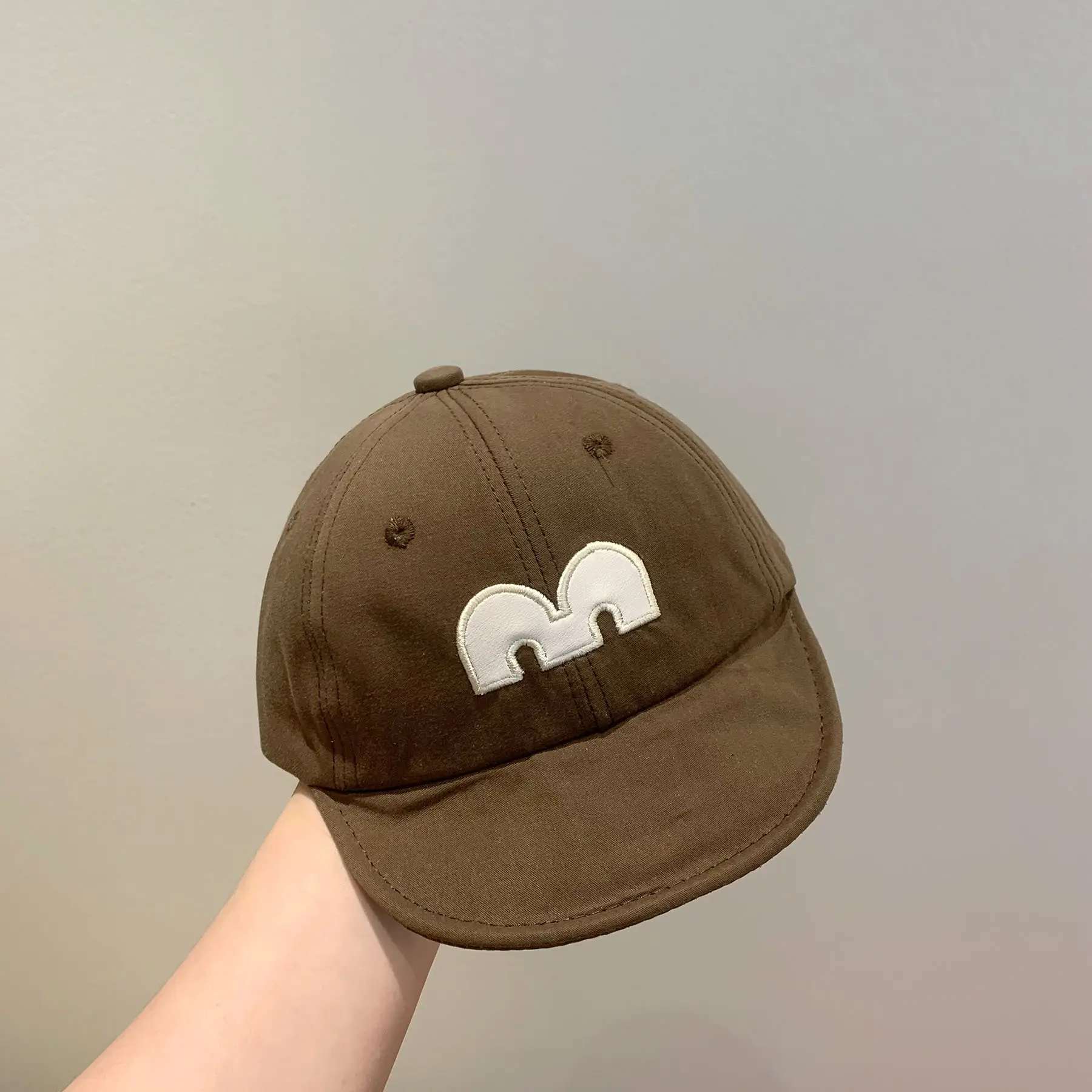 Baby Sunshade Cap Korean Style White Baseball Cap - Image 8