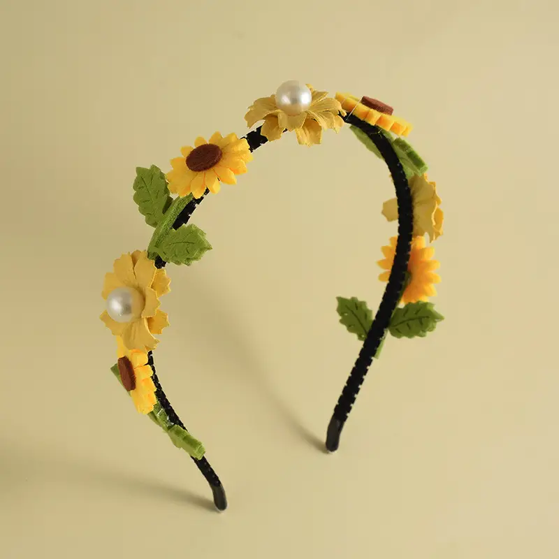Sunflower Bee Hair Band for Girls Women - Image 8