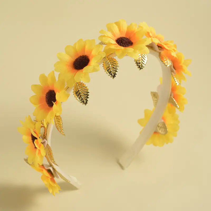 Sunflower Bee Hair Band for Girls Women - Image 4