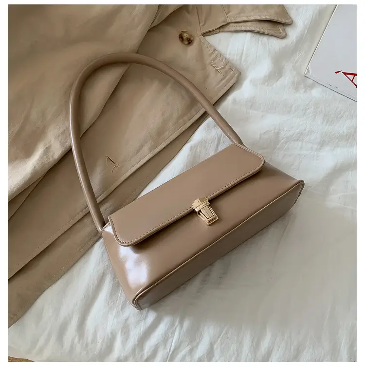 Black French Niche Shoulder Bag for Women 2026 - Image 2