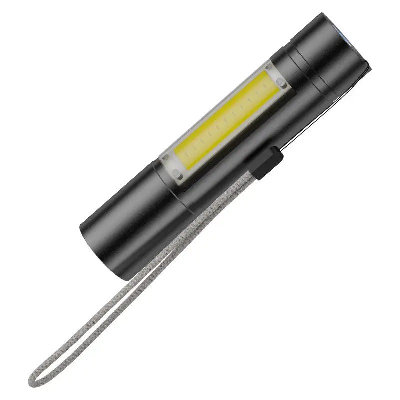 USB Rechargeable Mini Flashlight with COB Light - Image 8