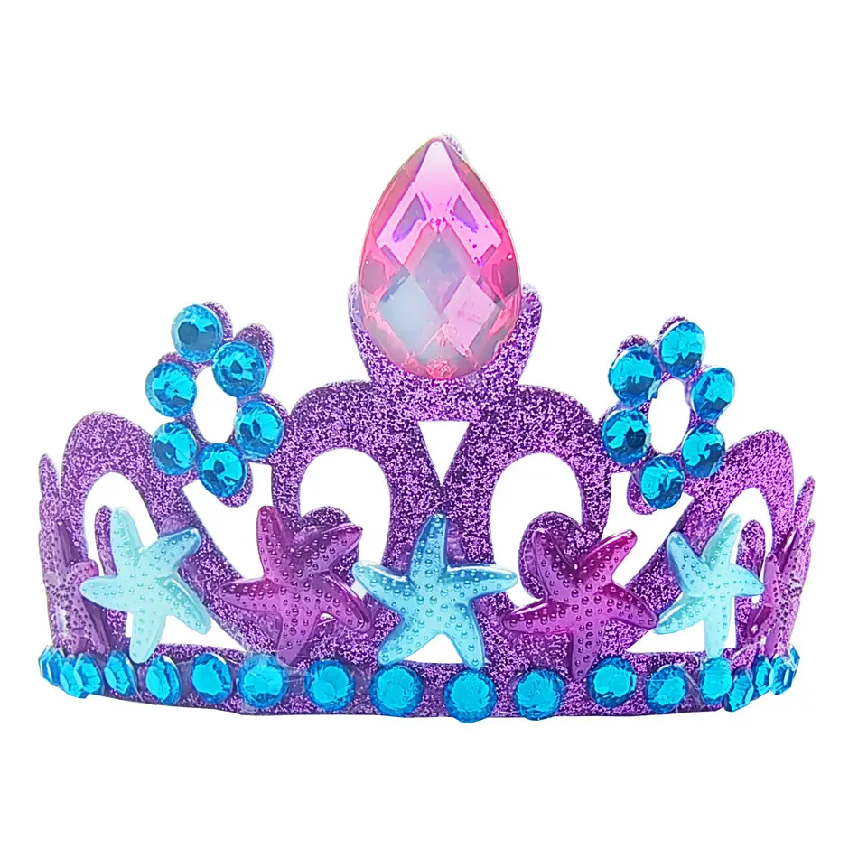 Children's Princess Crown Magic Bang Streamer Snowflake Stick - Image 24