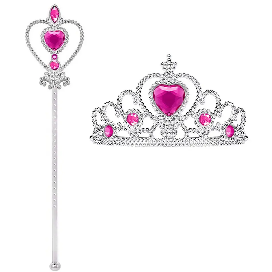 Children's Princess Crown Magic Bang Streamer Snowflake Stick - Image 5