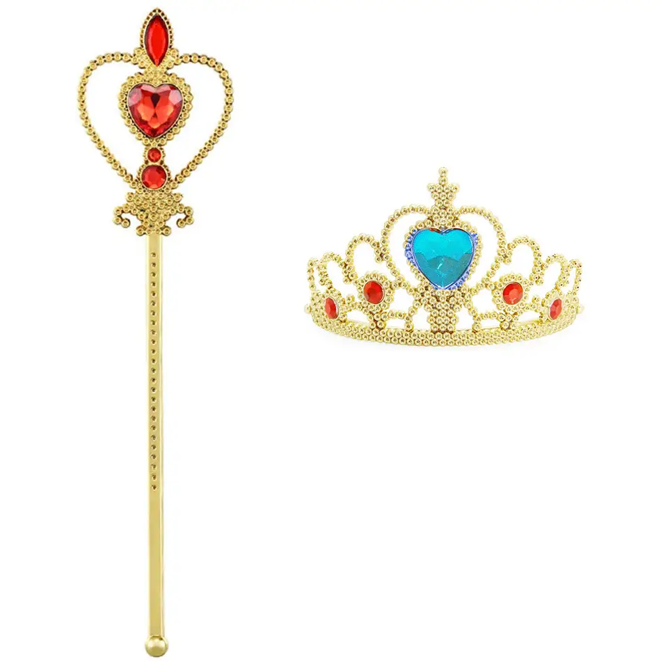 Children's Princess Crown Magic Bang Streamer Snowflake Stick - Image 8
