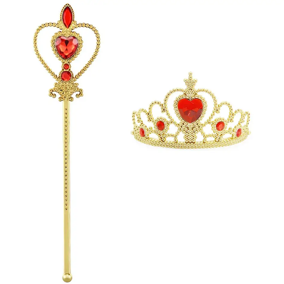Children's Princess Crown Magic Bang Streamer Snowflake Stick - Image 9