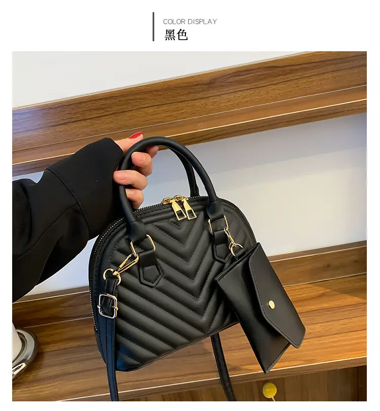 Black Quilted Shoulder Crossbody Bag for Women 2023 — feature 24