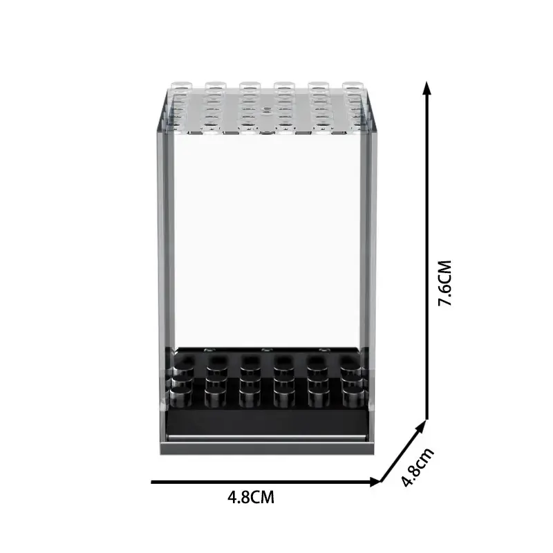 Transparent Building Blocks Dust Box 76cm High - Image 3