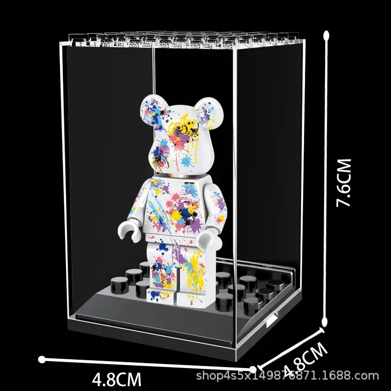 Transparent Building Blocks Dust Box 76cm High - Image 5