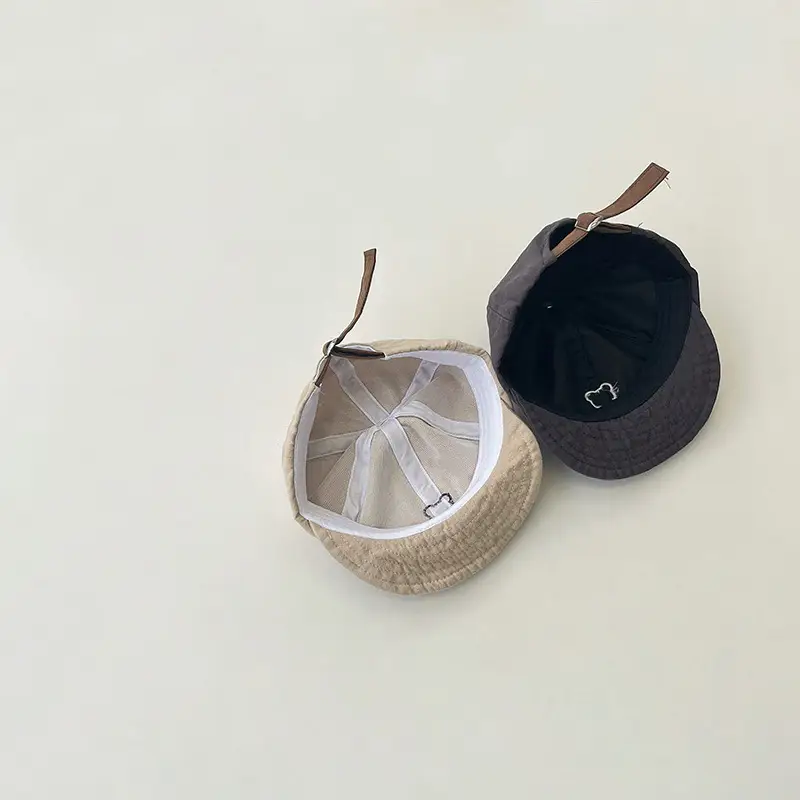 Baby Sunscreen Cap with Strap for Autumn - Image 8