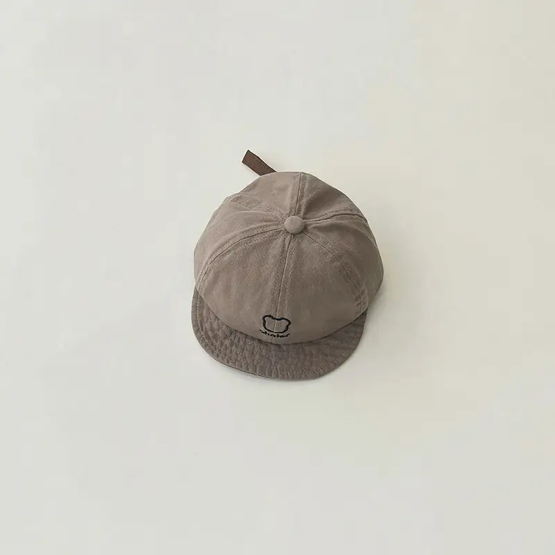 Baby Sunscreen Cap with Strap for Autumn - Image 2