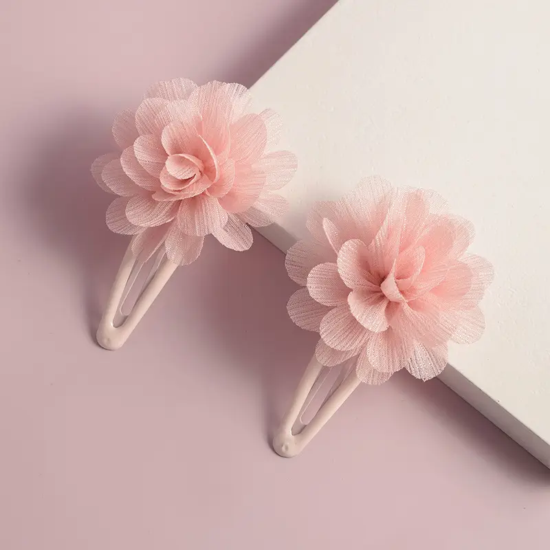 Cute Pom Pom Hair Clips for Girls Korean Style - Image 18