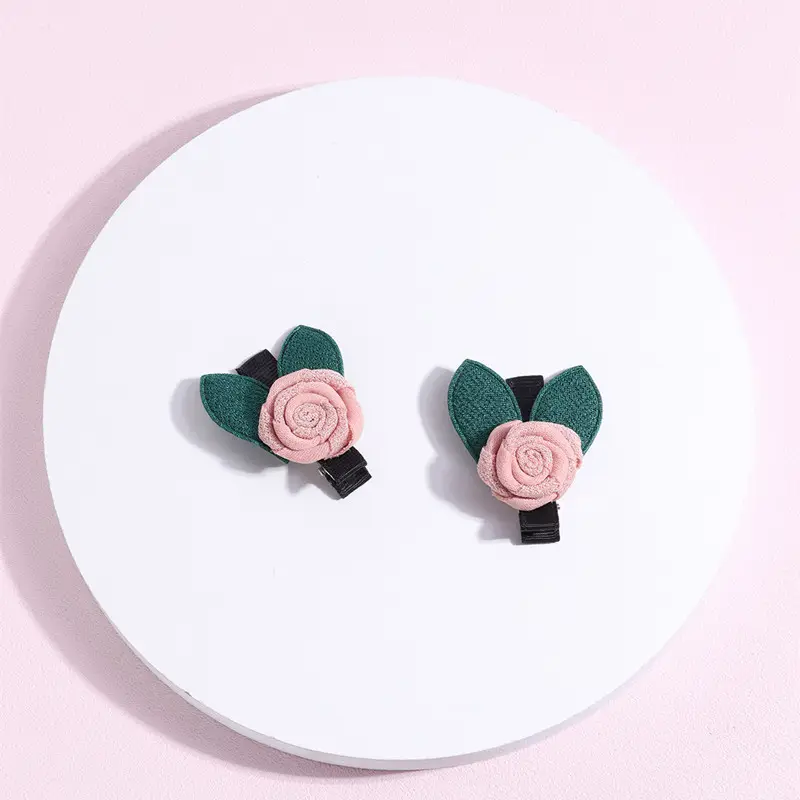 Cute Pom Pom Hair Clips for Girls Korean Style - Image 13