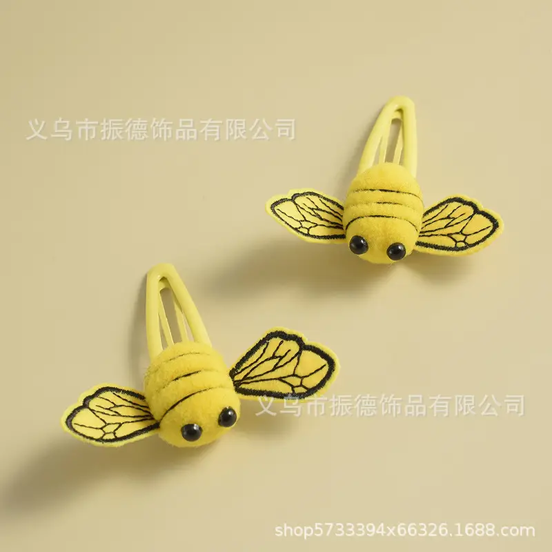 Cute Pom Pom Hair Clips for Girls Korean Style - Image 8