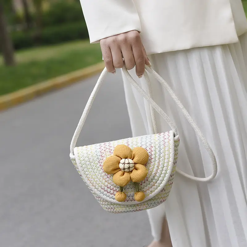 Floral Flower Crossbody Bag for Women