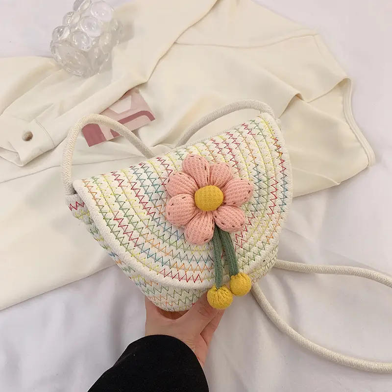 Floral Flower Crossbody Bag for Women