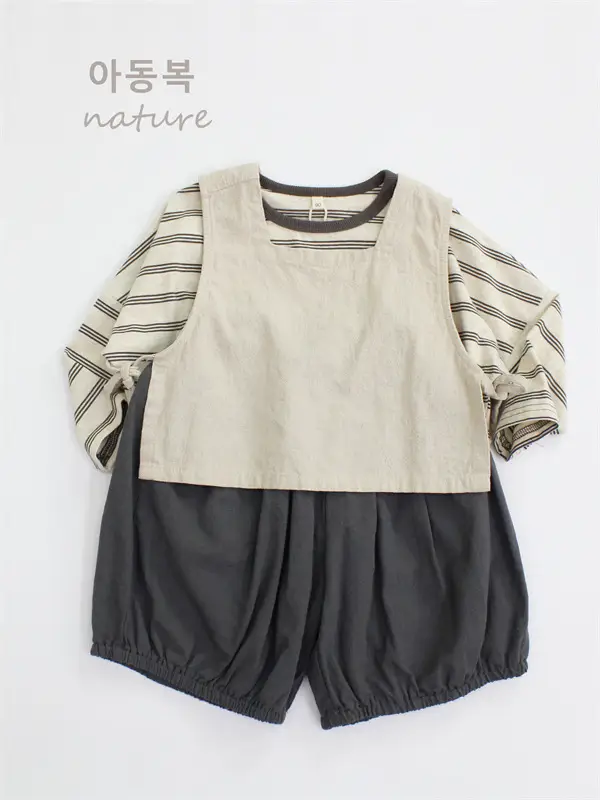 Girls Striped Cotton T-Shirt Long Sleeve Casual Korean Style - Image 6
