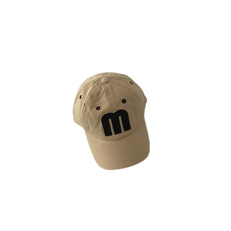 Kids M Cap Large Brown Sunshade Hat - Image 12